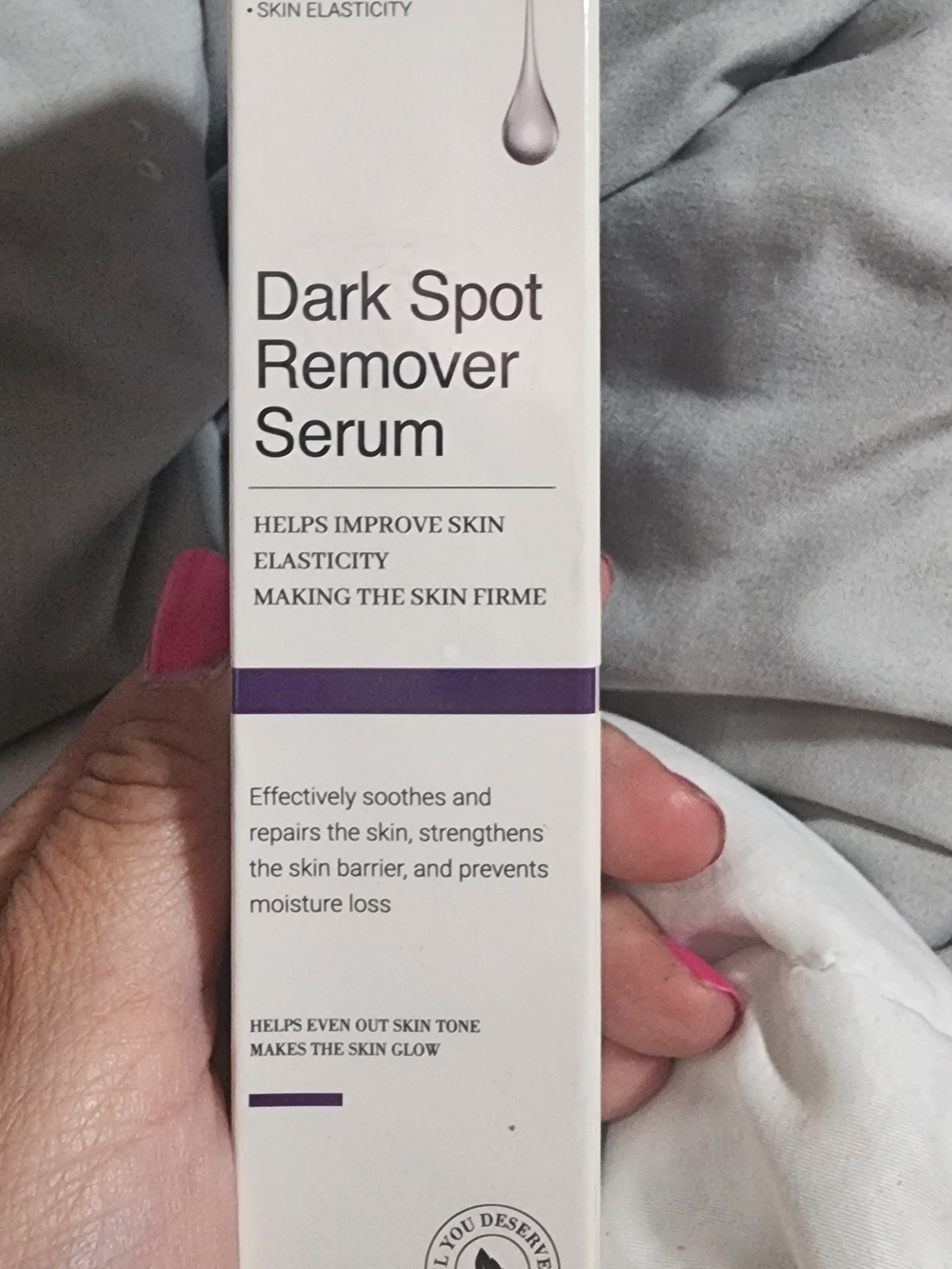 Dark Spot Remover Serum - White & Purple - Unbranded